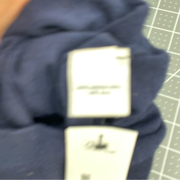 Peter Millar Merino Wool Silk Blue Golf Sweater TaylorMade Small - Picture 5 of 9